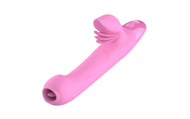 Vibrator Wand Sex Toys [Clit Stimulator Vibrators] Vibrator for Her - Sex Toy - Personal Wand Massager - 7 Patterns - Quiet & Small - Female Adult Toys (Hot Pink）