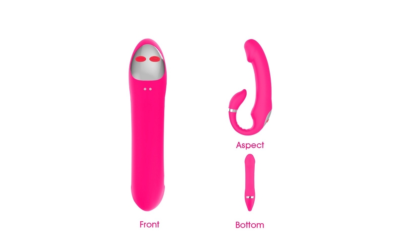 Sexy Toy Vibrators for Women, Quiet & Waterproof Recharger 10 Modes and 10 speeds Wand Massager Cordless G Spot Dildos Female Adult Toy Rose