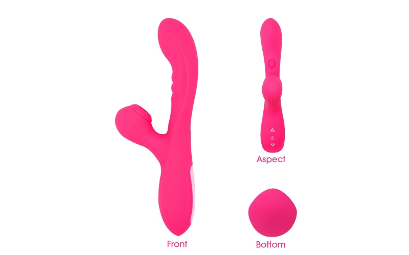 Thrusting Dildo 4 in1 Sex Toy-Vibrator Adult Toys with 10 Thrusting & Rotating, 10 Vibrating Modes Dildo, G Spot Vibrator Clitoral Nipple Stimulator for Women Couple Pleasure